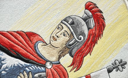 DHZ z obce Veľké Kostoľany sa dočkal kópie historickej zástavy