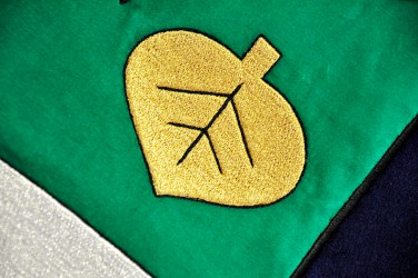 Detail výšivky 