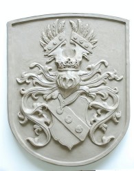 Ukážka heraldického vyhotovenia osobného znaku 