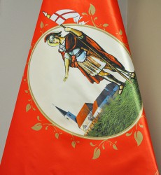 Detail tlačené zástavy - DHZ Bernolákovo