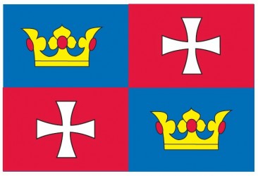 Návrh vlajky pre obec Chvalšiny