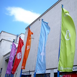 Vonkajšie vlajky pre Sokol Brno I 