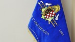 Hasičský vyšívaný prapor SDH Brodek u Prostějova