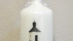 Zakázková výroba svíček s vlastní grafikou pro obec Rozdrojovice