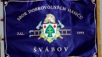 Tištěný hasičský prapor SDH Švábov
